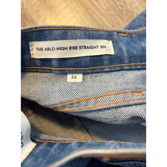Aritzia Denim Forum Arlo High Rise Straight Leg Jeans 26 30L - Picture 10 of 16